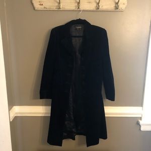 RARE EUC 90s Vintage The J. Peterman Company navy corduroy duster jacket